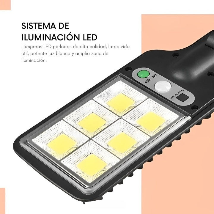 LÁMPARA SOLAR DE VIGILANCIA