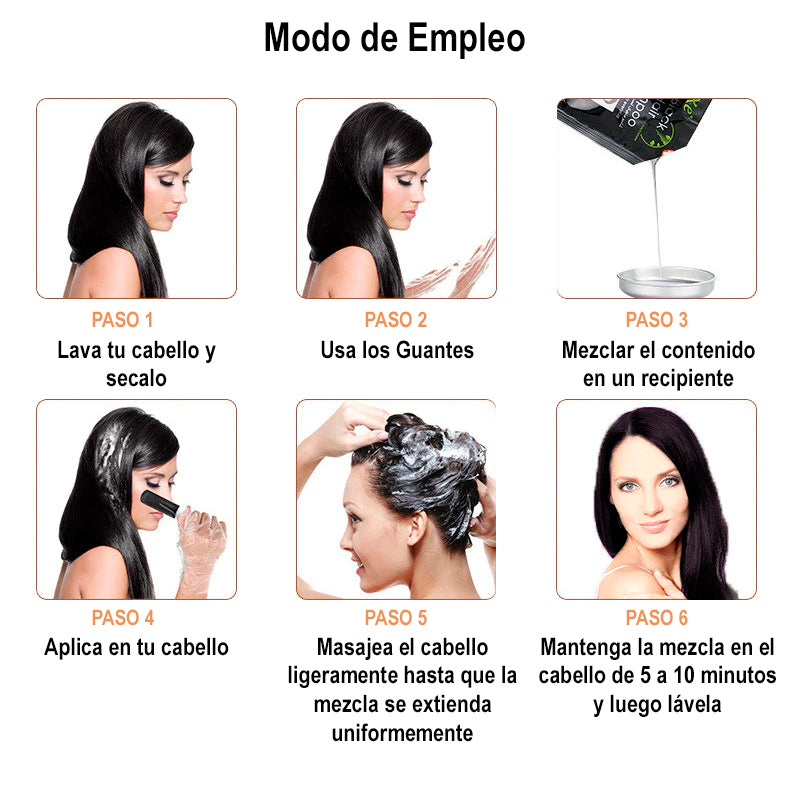 Shampoo Cubre Canas Sachet x10 Original (Unisex)