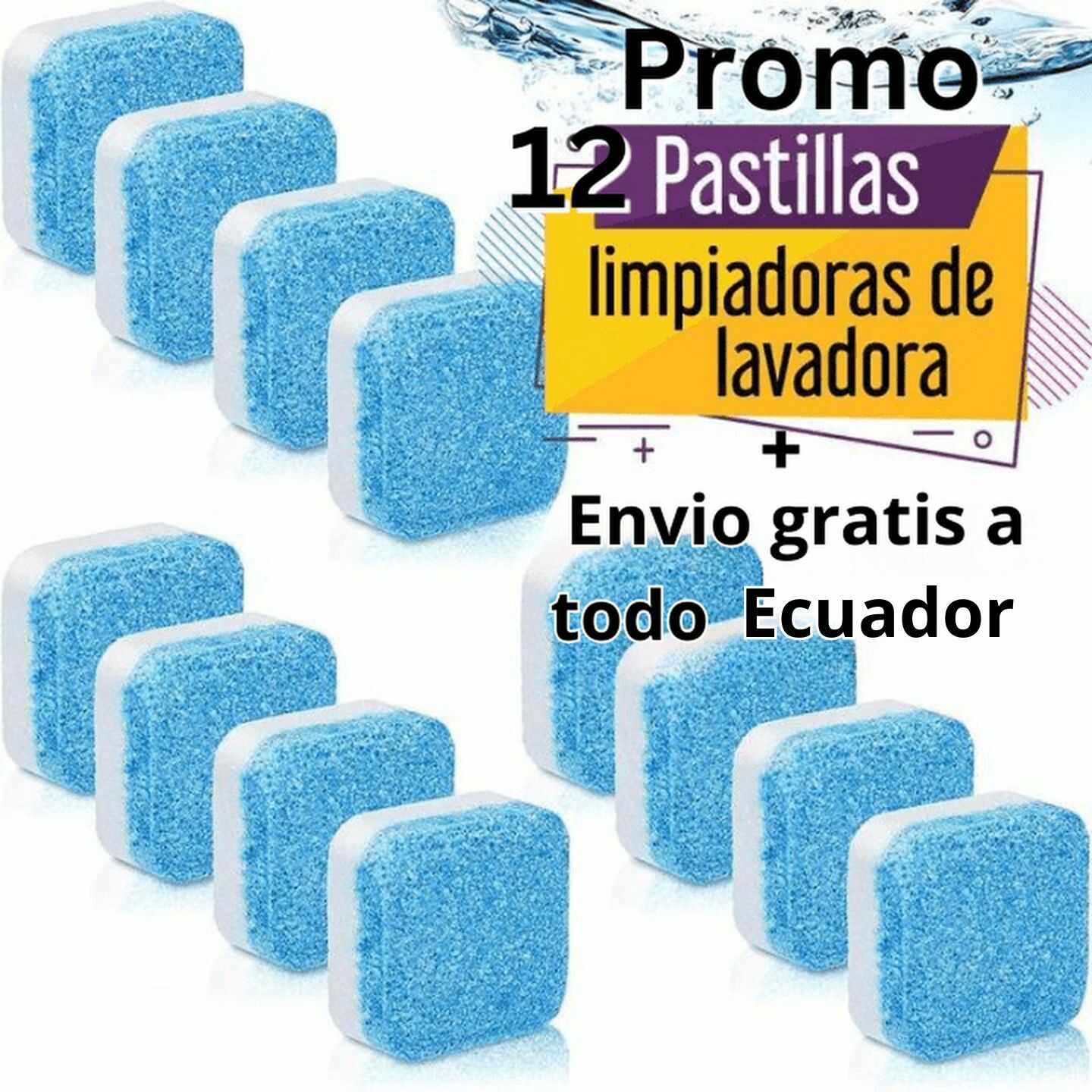 Magic Cleaner™ | Pastilla limpiadora de lavadora x 12u