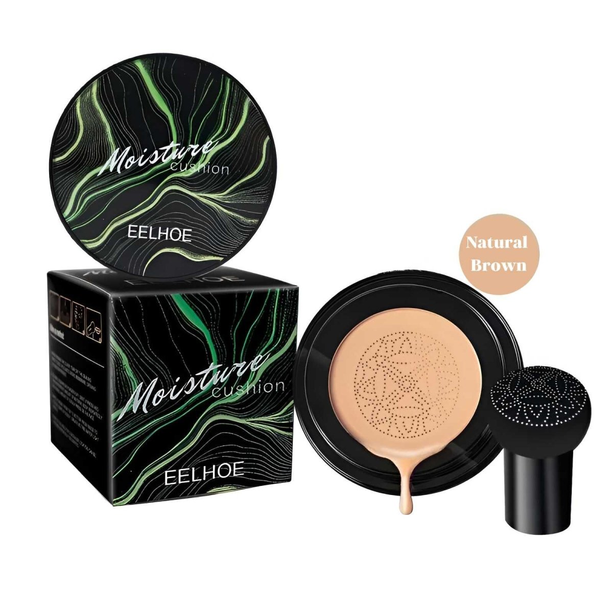 MOISTURE CUSHION™️ | BASE MAQUILLAJE + BROCHA DE REGALO - VirtuCompra