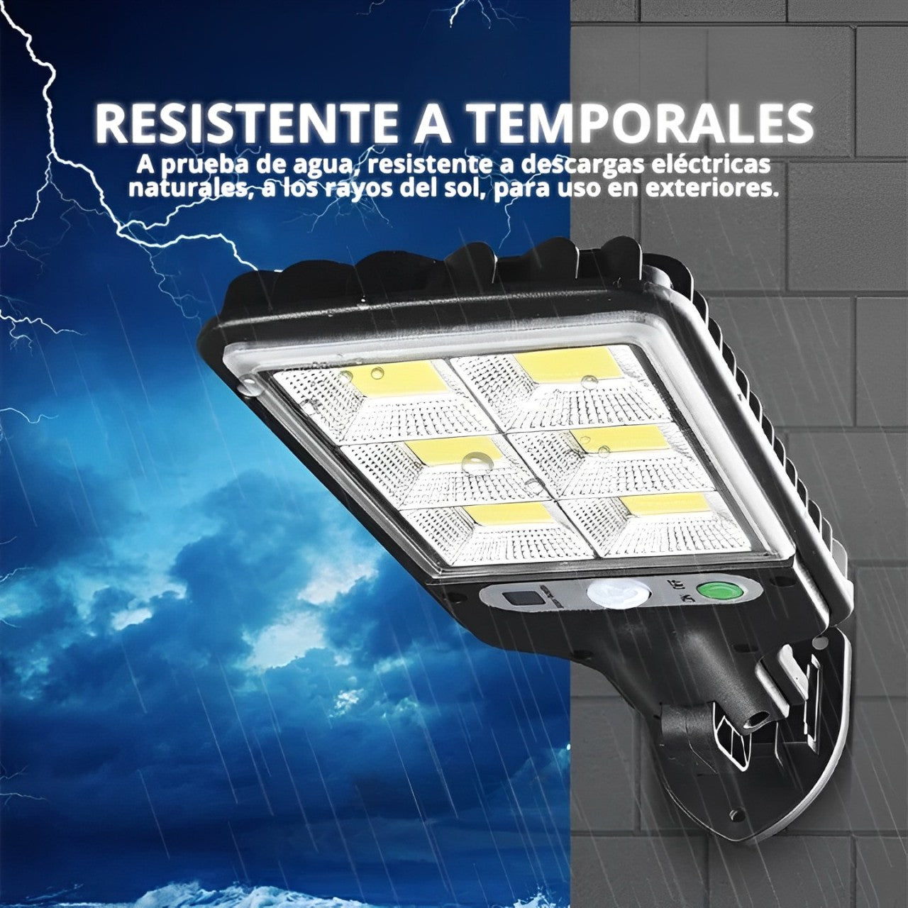 LÁMPARA SOLAR DE VIGILANCIA