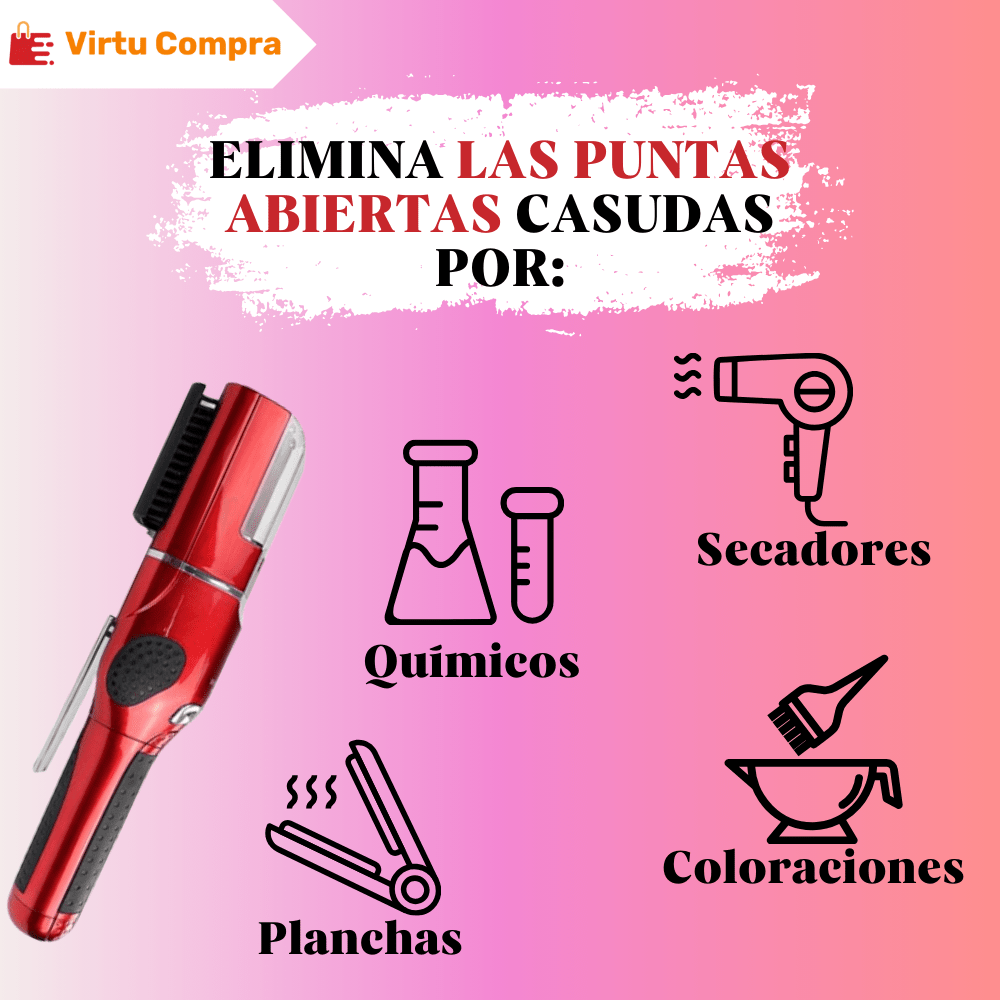 Maquina Quita Horquillas | Split-Ends PRO™ - VirtuCompra