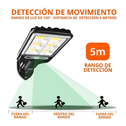 LÁMPARA SOLAR DE VIGILANCIA