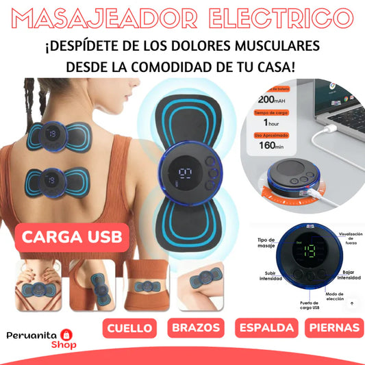 Relax Mini™ | Masajeador Adhesivo Portatil