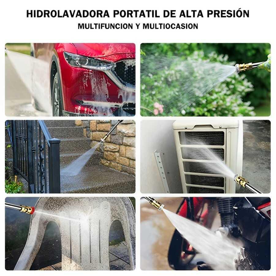 HIDROLAVADORA PORTATIL DE ALTA PRESIÓN 48v +🎁MALETIN DE REGALO🎁 - VirtuCompra