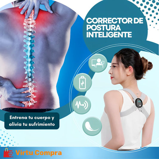 Smart Posture Pro© | Corrector de postura inteligente - VirtuCompra